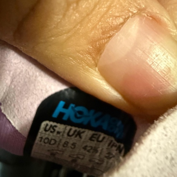 Hoka Women's Mach 6 Athletic Shoes - Pink and Blue - Picture 9 of 9